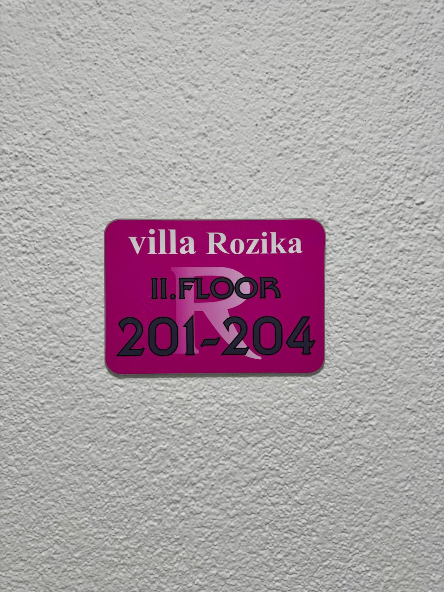 Villa Rozika Baška Voda Buitenkant foto